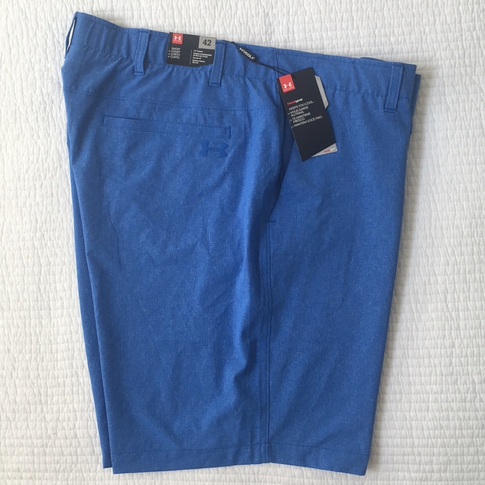 Under Armour Heat Gear Golf Shorts 10” inseam 42